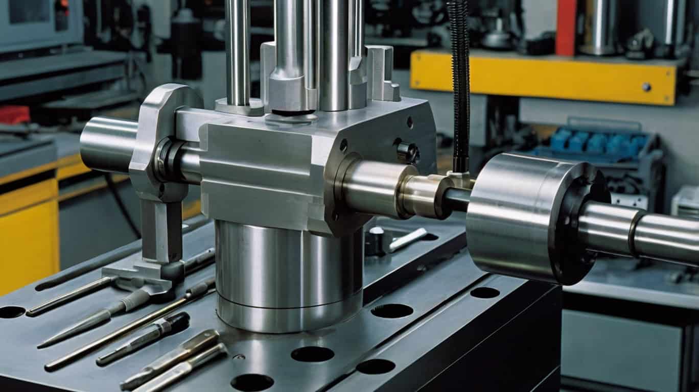 Werkzeugspanntechnik in einer CNC-Bearbeitung